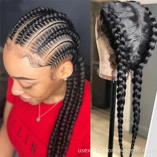 Wholesale frontal wig raw virgin cuticle aligned hair lace wig vendors 100% human hair hd perruque full lace wigs with baby hair